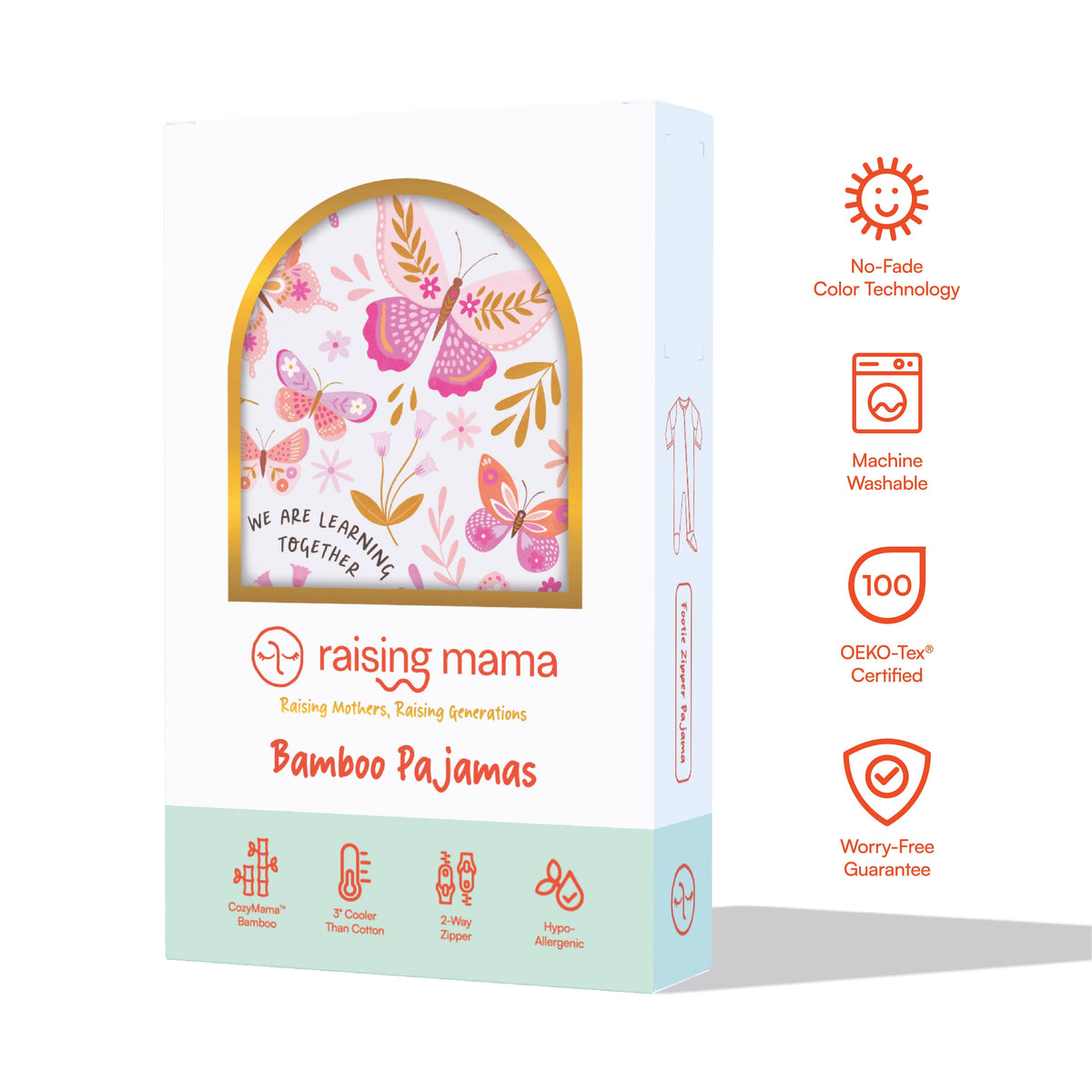 Raising Mama The Second - Skin Footie | Butterfly SmoochiesEveretts Place