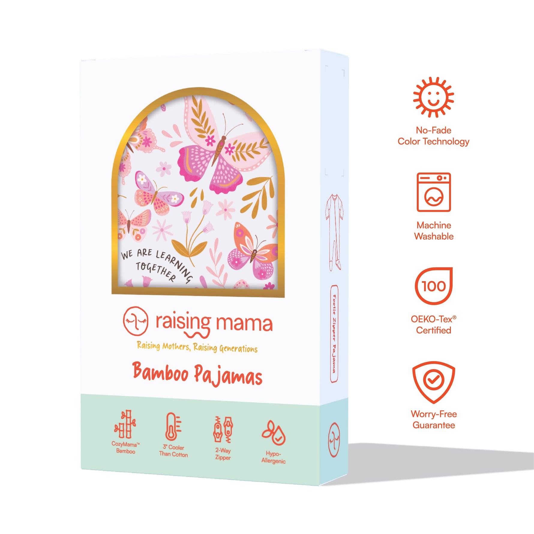 Raising Mama The Second - Skin Footie | Butterfly SmoochiesEveretts Place