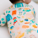 Raising Mama The Second - Skin Footie | Cozy Cats & DogsEveretts Place