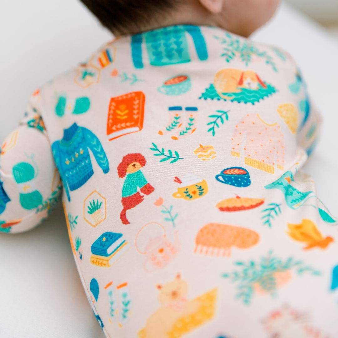 Raising Mama The Second - Skin Footie | Cozy Cats & DogsEveretts Place