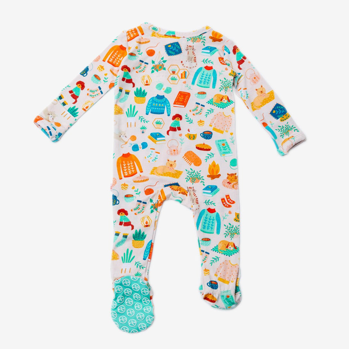 Raising Mama The Second - Skin Footie | Cozy Cats & DogsEveretts Place