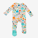 Raising Mama The Second - Skin Footie | Cozy Cats & DogsEveretts Place