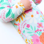 Raising Mama The Second - Skin Footie | Flower Power - 
