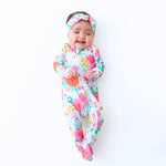 Raising Mama The Second - Skin Footie | Flower Power - 