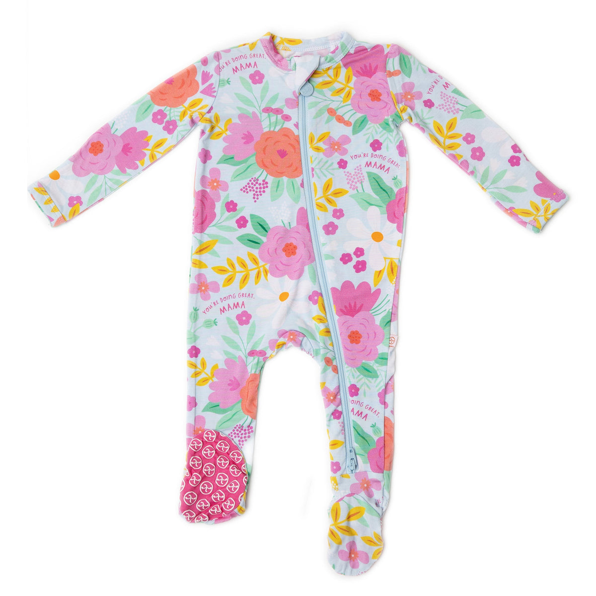 Raising Mama The Second - Skin Footie | Flower PowerEveretts Place