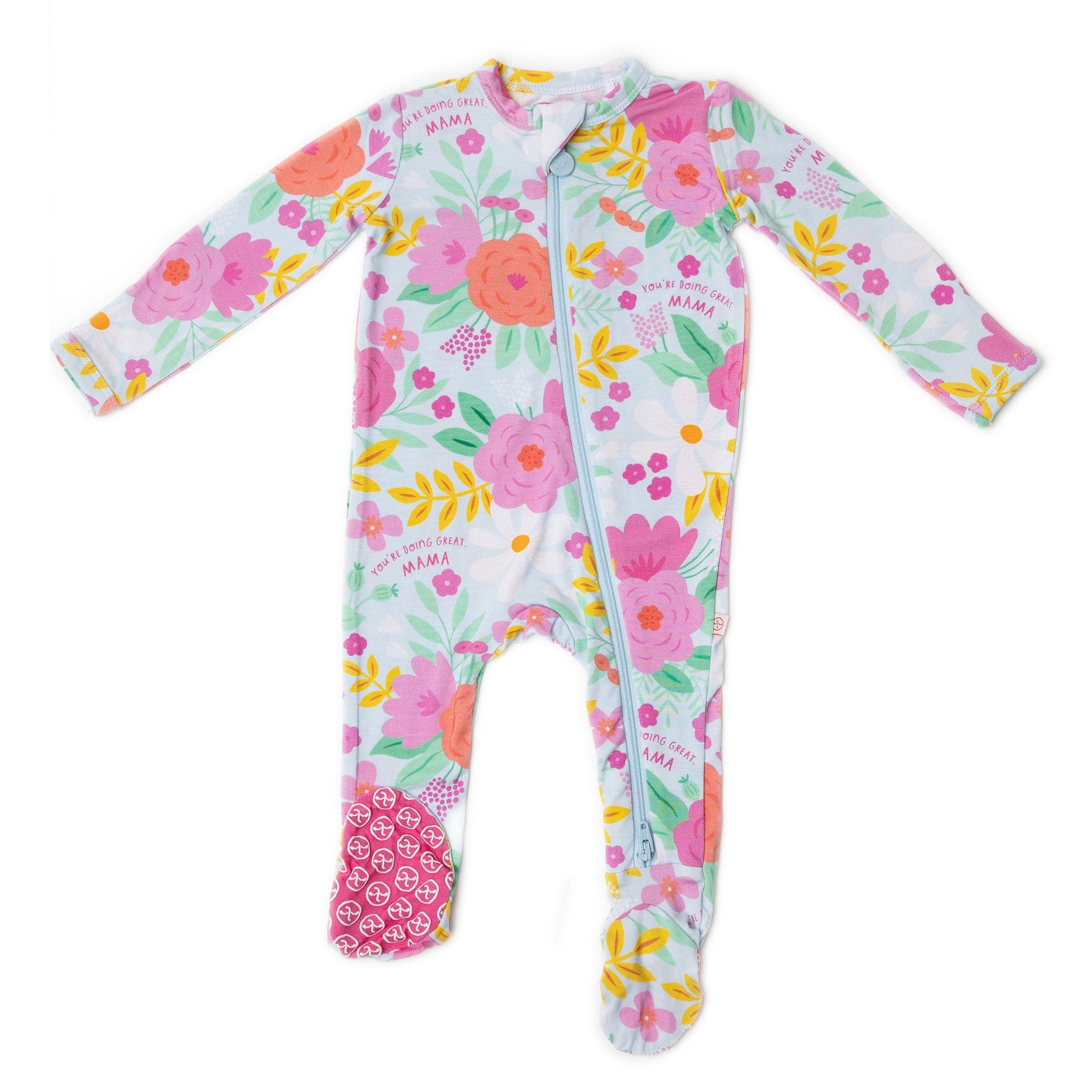 Raising Mama The Second - Skin Footie | Flower PowerEveretts Place
