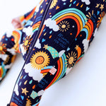 Raising Mama The Second - Skin Footie | Here Comes the Sunshine (Blue) - 