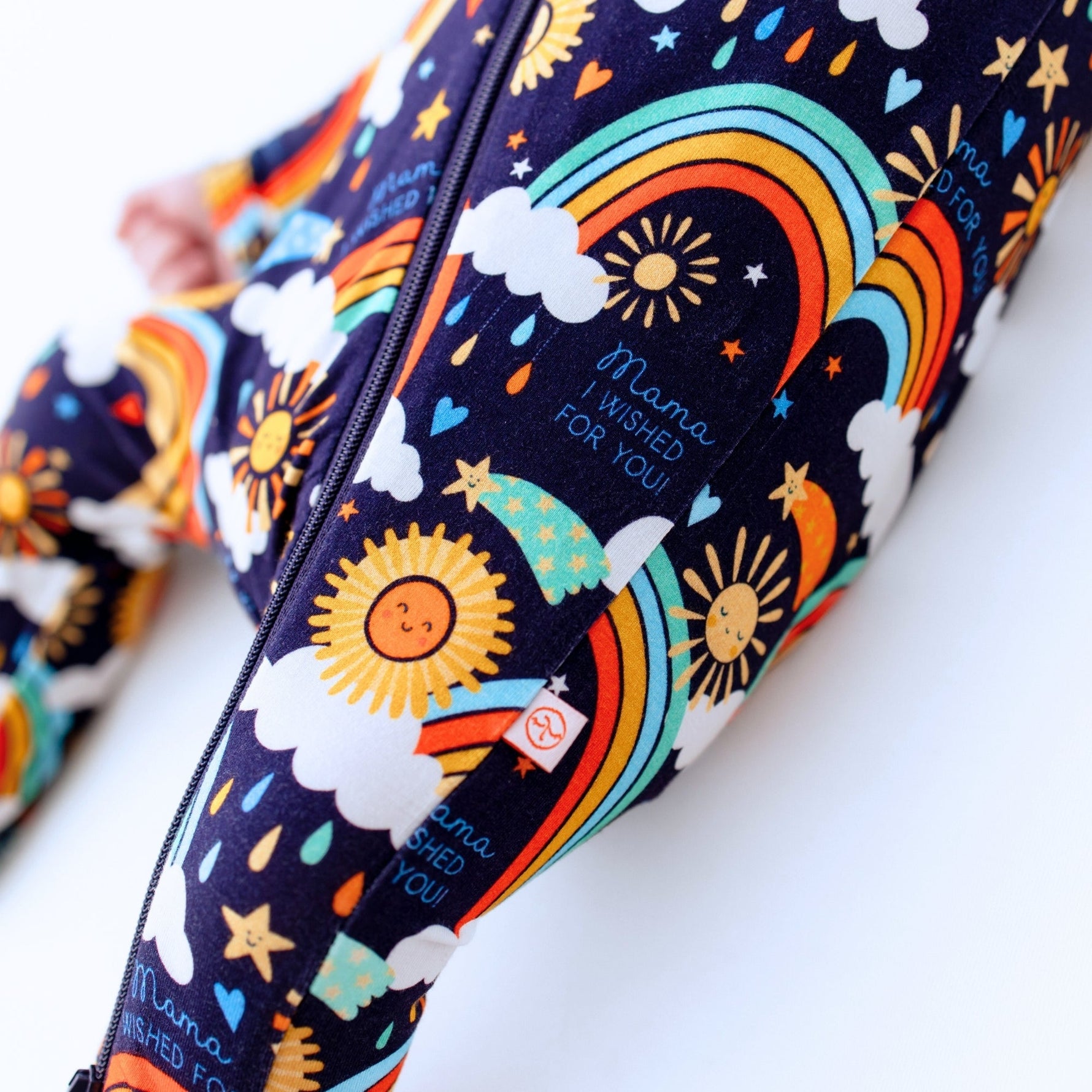 Raising Mama The Second - Skin Footie | Here Comes the Sunshine (Blue) - 