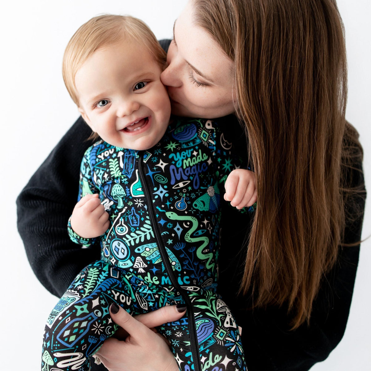 Raising Mama The Second - Skin Footie | Mystic Mama (Blue)Everetts Place