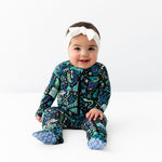 Raising Mama The Second - Skin Footie | Mystic Mama (Blue)Everetts Place