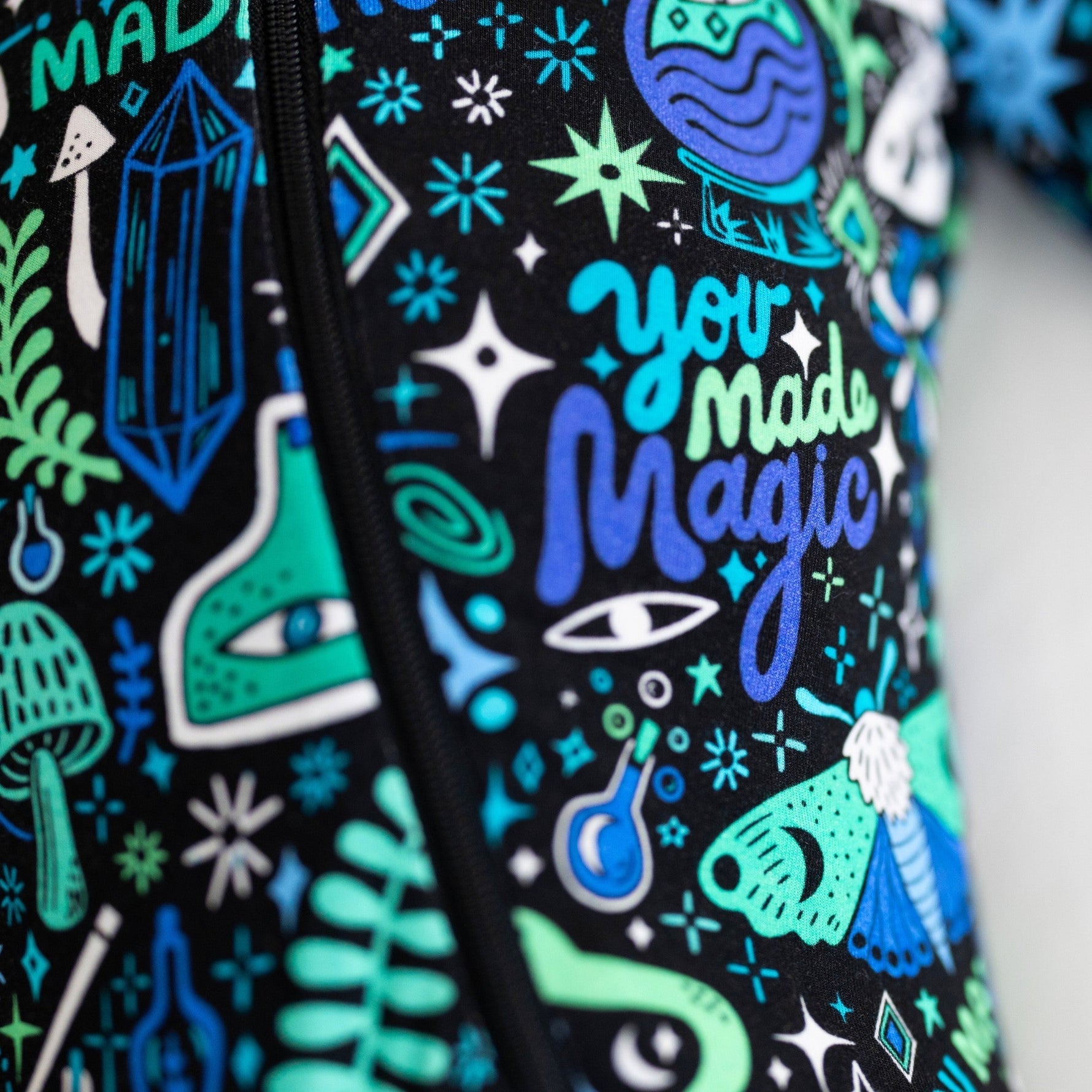 Raising Mama The Second - Skin Footie | Mystic Mama (Blue)Everetts Place