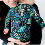 Raising Mama The Second - Skin Footie | Mystic Mama (Blue)Everetts Place