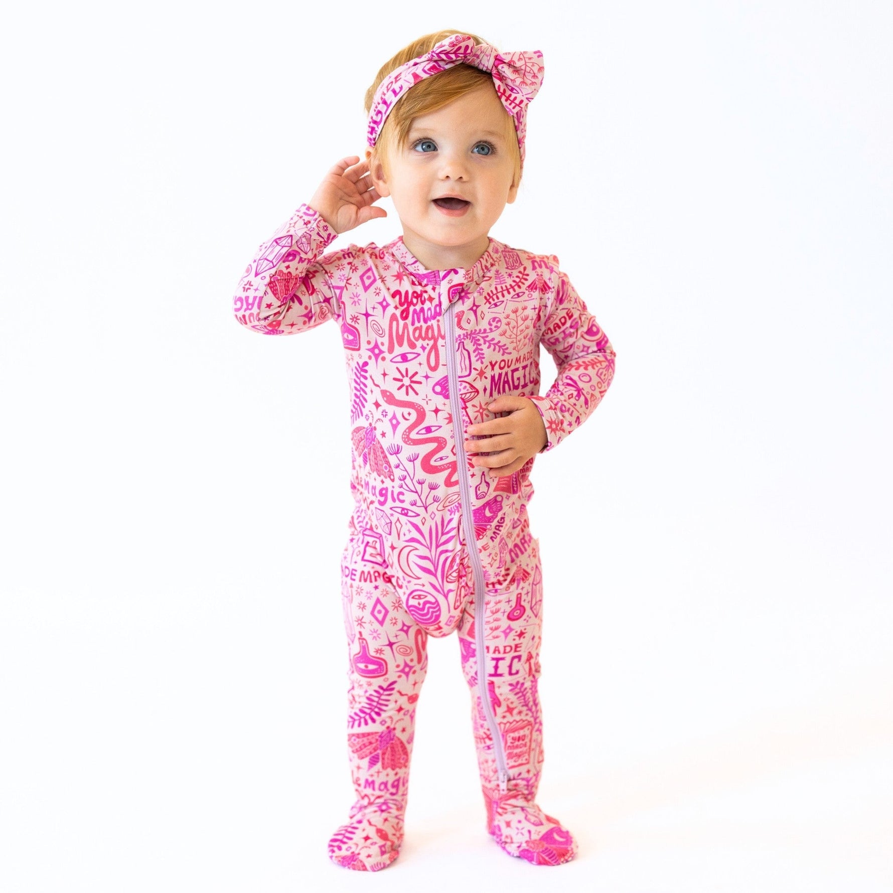 Raising Mama The Second - Skin Footie | Mystic Mama (Pink)Everetts Place