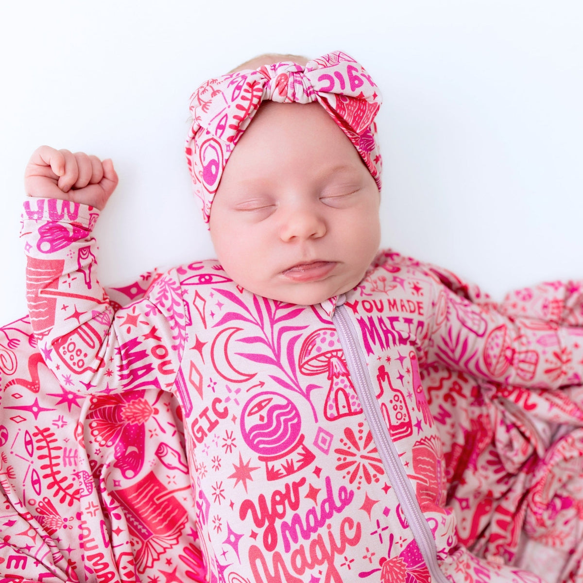 Raising Mama The Second - Skin Footie | Mystic Mama (Pink)Everetts Place
