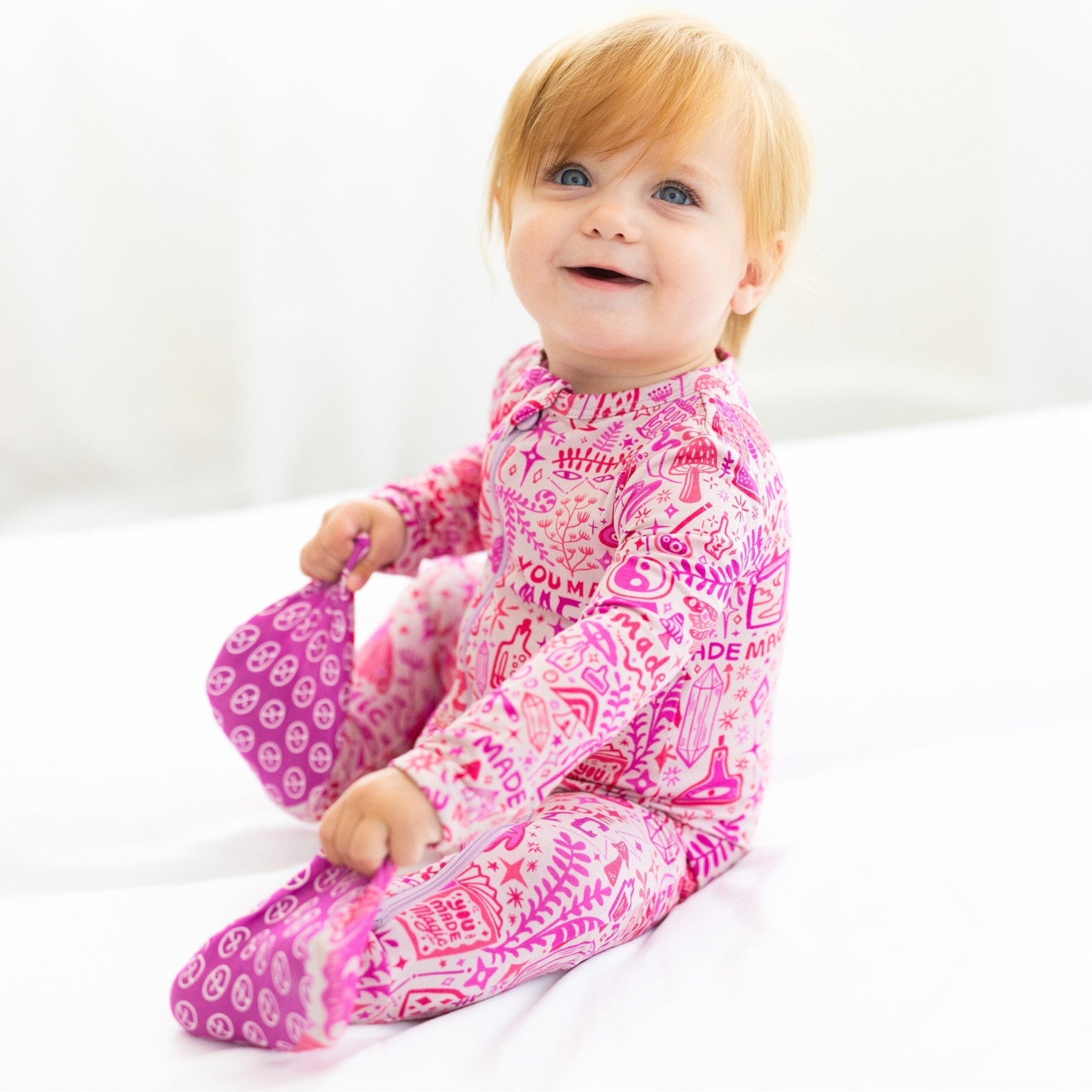 Raising Mama The Second - Skin Footie | Mystic Mama (Pink)Everetts Place