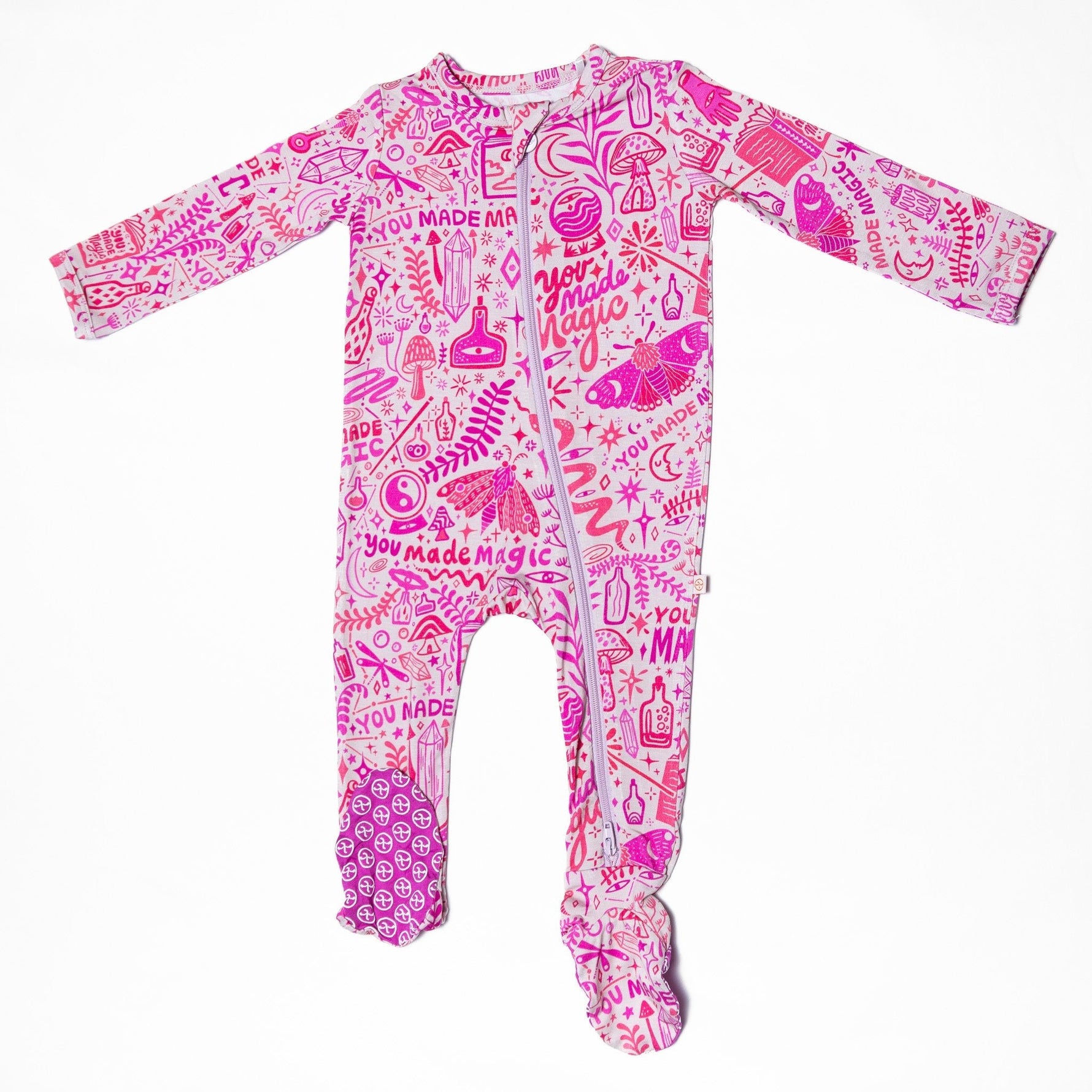 Raising Mama The Second - Skin Footie | Mystic Mama (Pink)Everetts Place