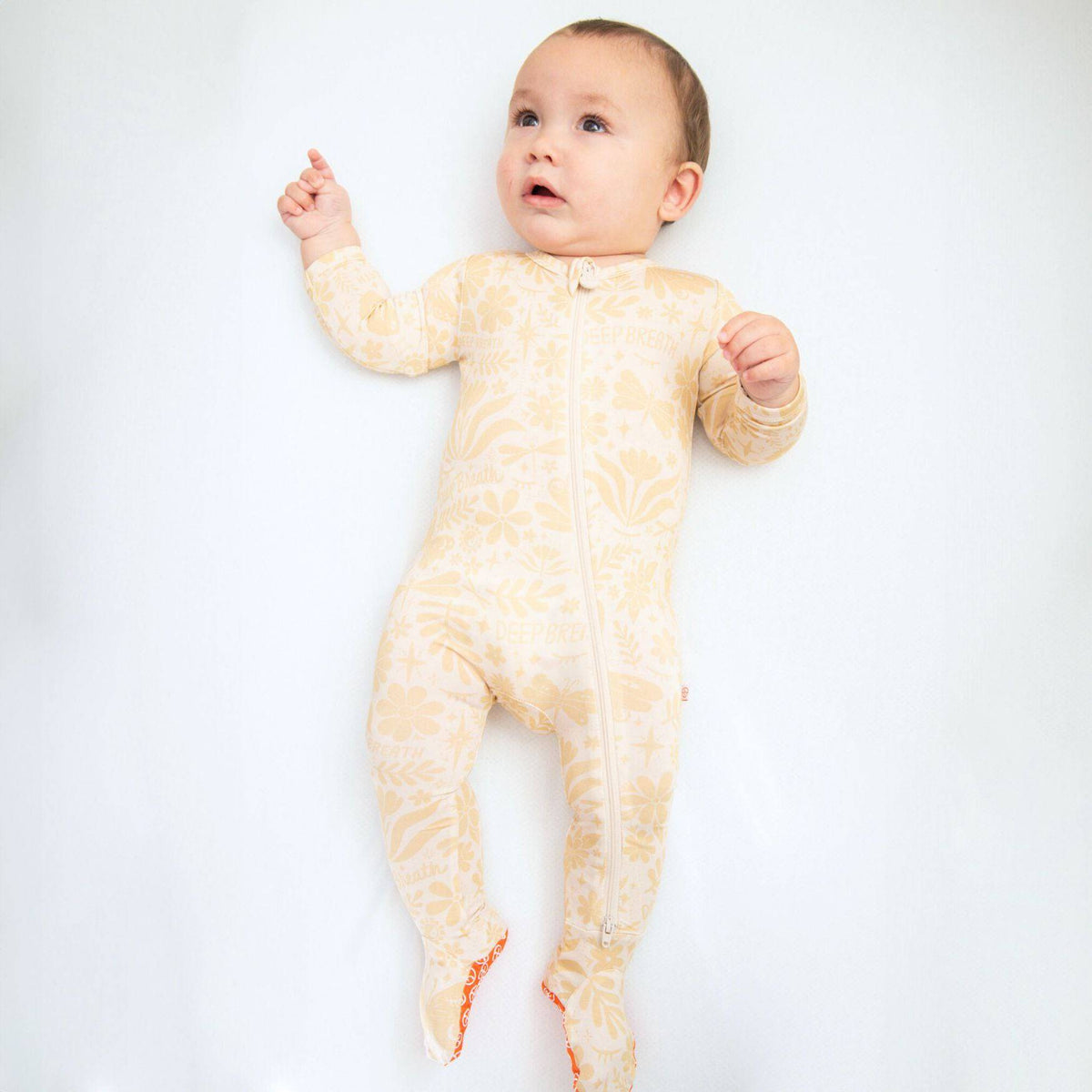 Raising Mama The Second - Skin Footie | Om Baby (Beige)Everetts Place