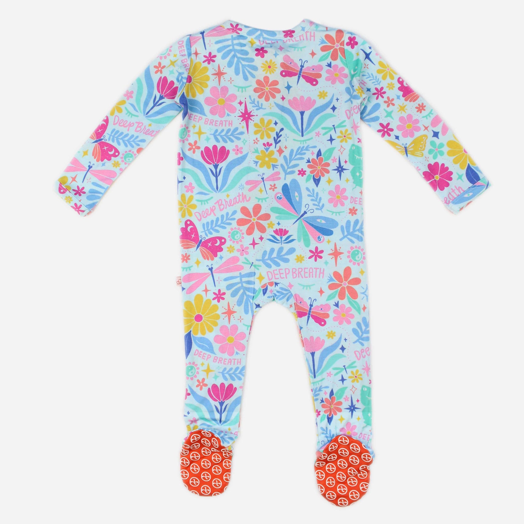 Raising Mama The Second - Skin Footie | Om Baby (Light Blue)Everetts Place