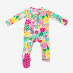 Raising Mama The Second - Skin Footie | Rainbow Daisy BabeEveretts Place