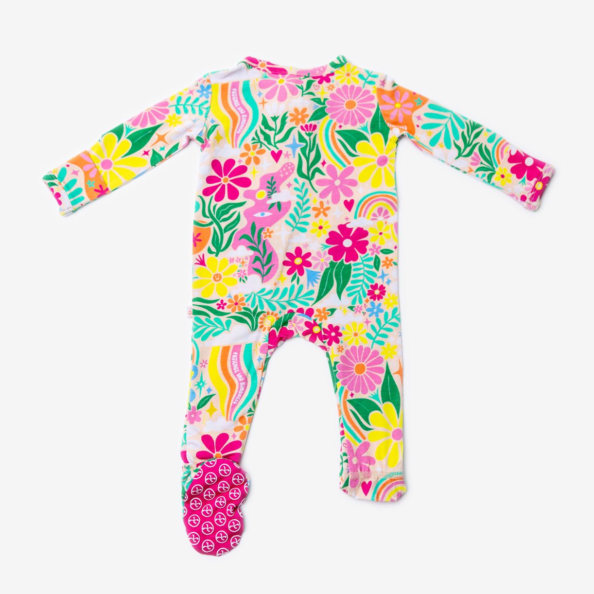 Raising Mama The Second - Skin Footie | Rainbow Daisy BabeEveretts Place