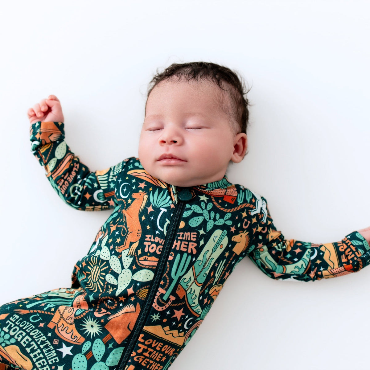 Raising Mama The Second - Skin Footie | Wild West - 