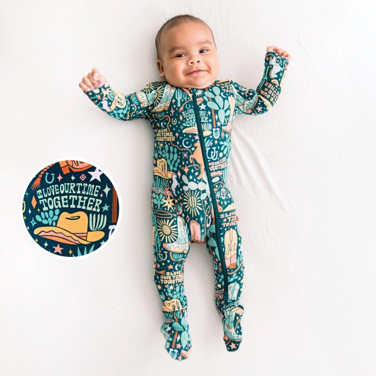 Raising Mama The Second - Skin Footie | Wild West - 