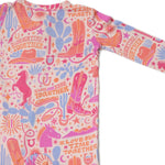 Raising Mama The Second - Skin Footless Romper | Saddle Up - 