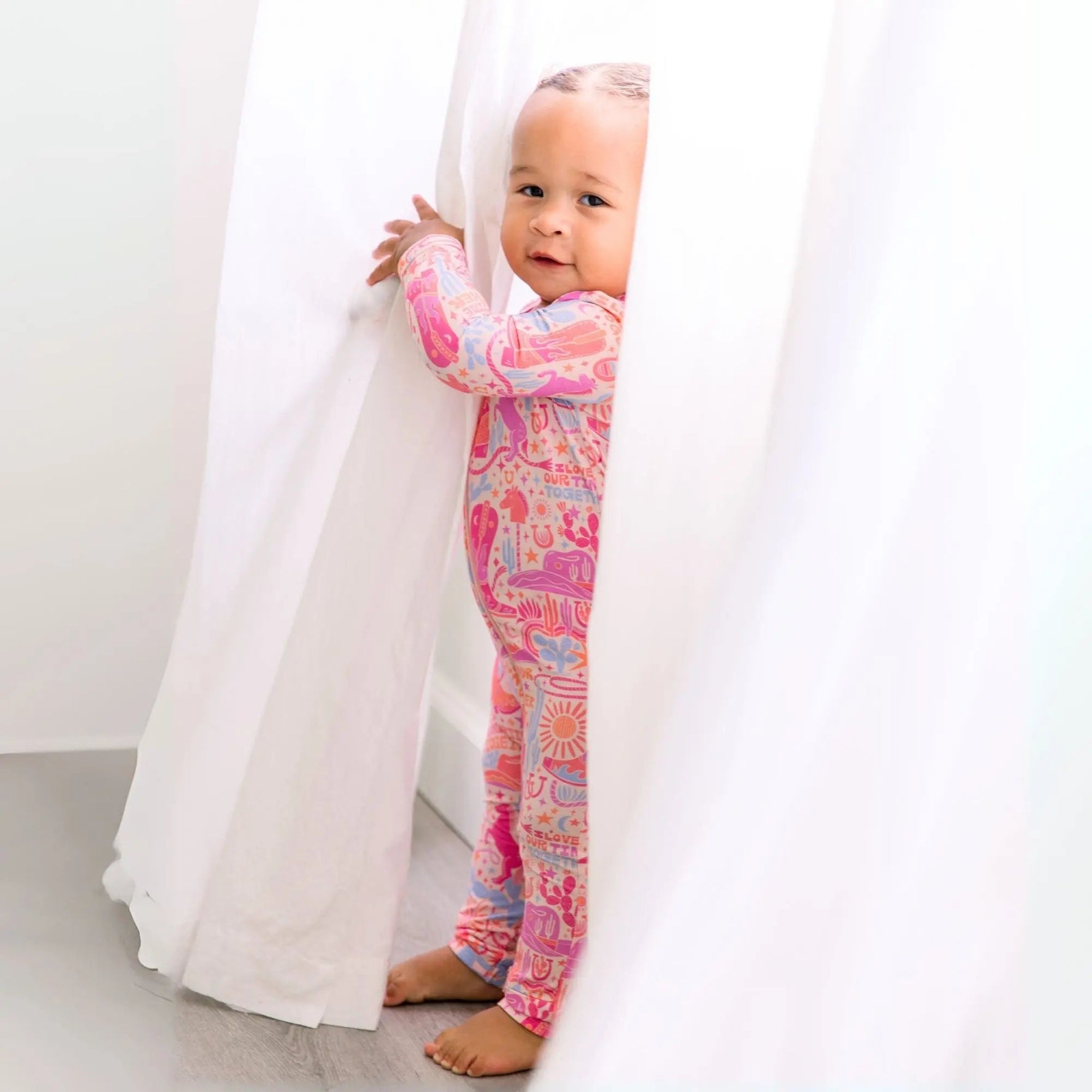 Raising Mama The Second - Skin Footless Romper | Saddle Up - 