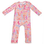 Raising Mama The Second - Skin Footless Romper | Saddle Up - 