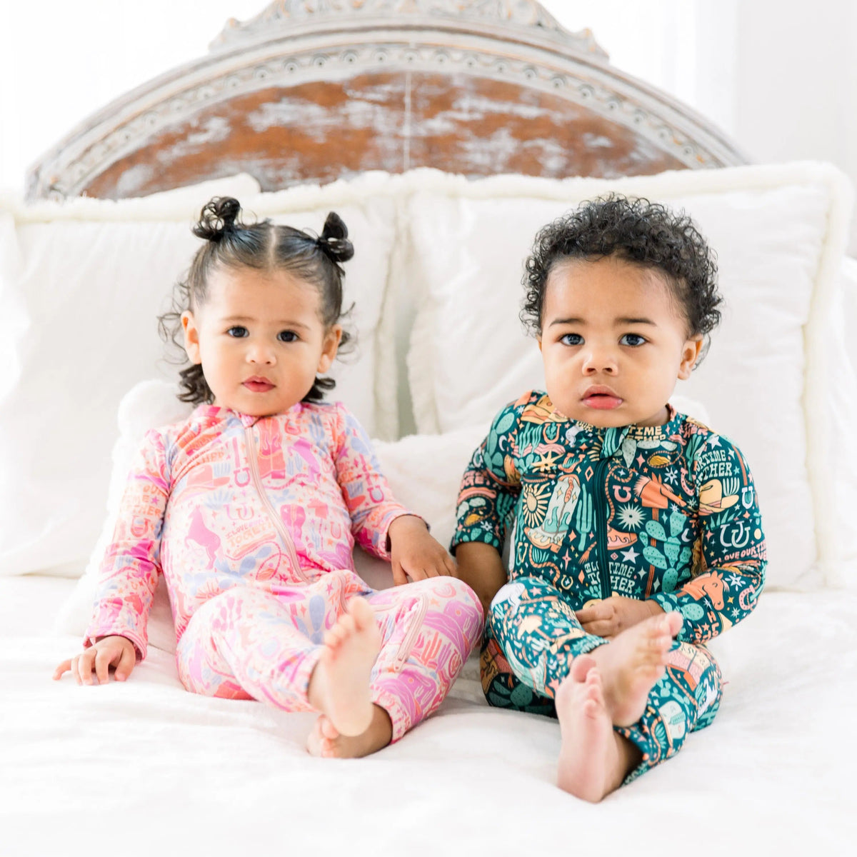 Raising Mama The Second - Skin Footless Romper | Saddle Up - 