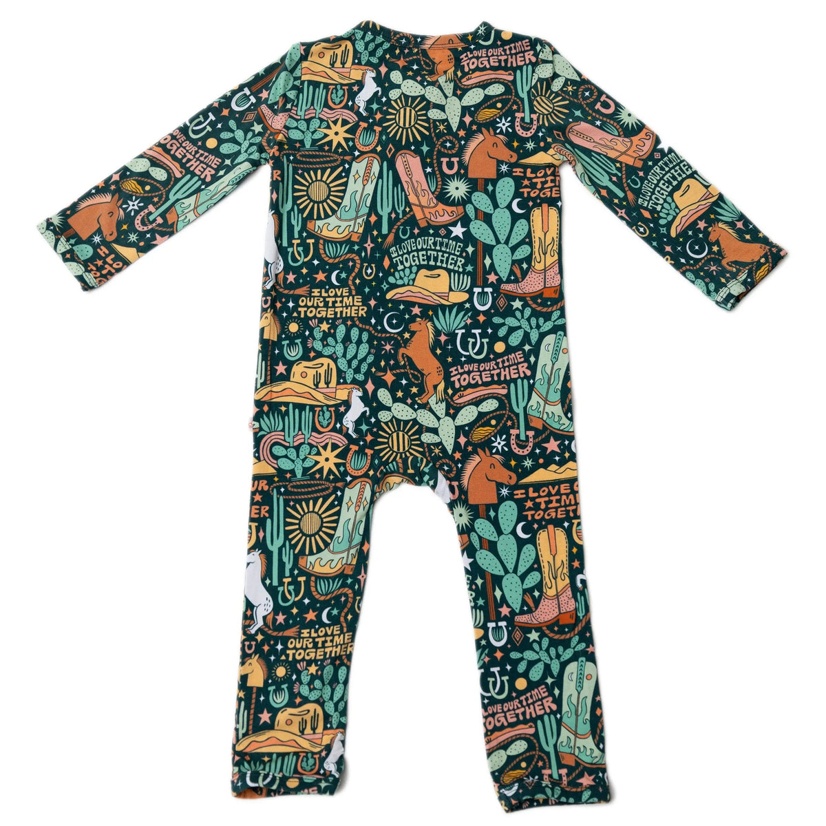 Raising Mama The Second - Skin Footless Romper | Wild West - 
