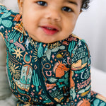Raising Mama The Second - Skin Footless Romper | Wild West - 