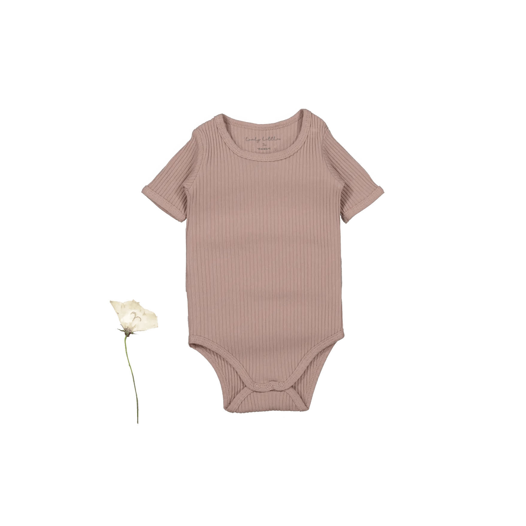 The Short Sleeve Onesie - Mauve - Sleeve, Brown, Baby & Toddler Clothing, One-piece garment, Active Shirt | Everetts Place