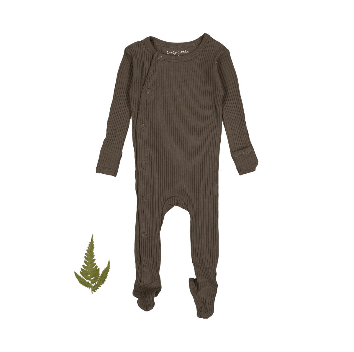 The Snap Romper - Cocoa - Sleeve, Baby & Toddler Clothing, Child, Woolen, Long-sleeved T-shirt | Everetts Place