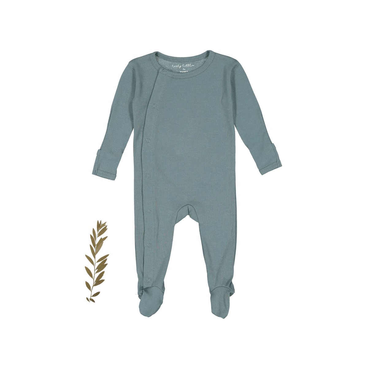 Lovely Littles The Snap Romper - Fern - 