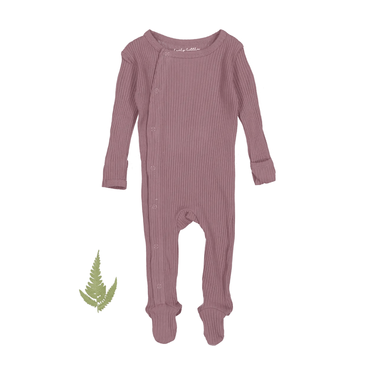 The Snap Romper - Mink - Sleeve, Baby & Toddler Clothing, Textile, Pink, Child | Everetts Place