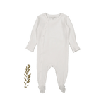 Lovely Littles The Snap Romper - White - 