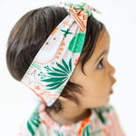 Raising Mama The SoftKnot Bow | Desert Cactus (Beige) - 