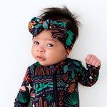 Raising Mama The SoftKnot Bow | Desert Cactus (Midnight)