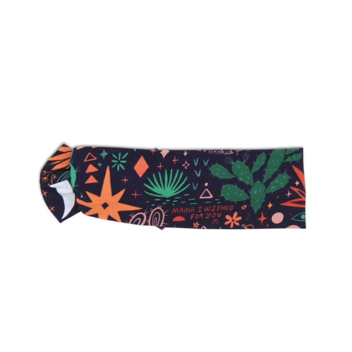 Raising Mama The SoftKnot Bow | Desert Cactus (Midnight)