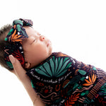 Raising Mama The SoftKnot Bow | Desert Cactus (Midnight)