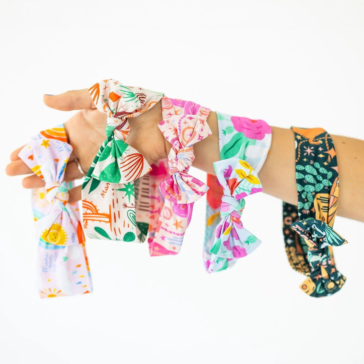 Raising Mama The SoftKnot Bow | Flower Power - 