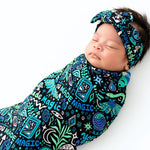 Raising Mama The SoftKnot Bow | Mystic Mama (Blue) - 