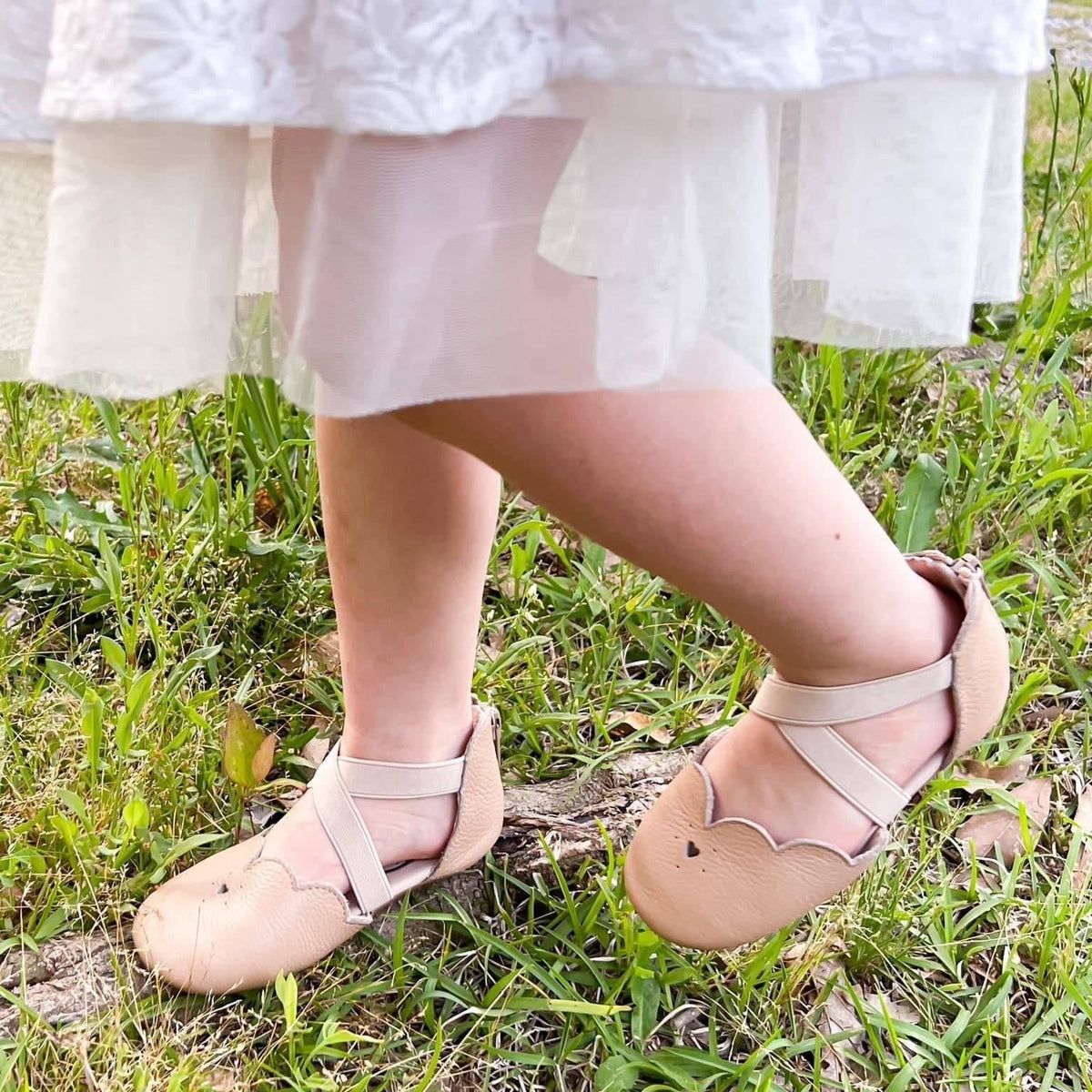 Little Love Bug Co. Sophia organic baby moccasins