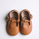 The T Bar - Baby & Toddler Shoe, Brown, Leather, Strap, Natural material | Everetts Place