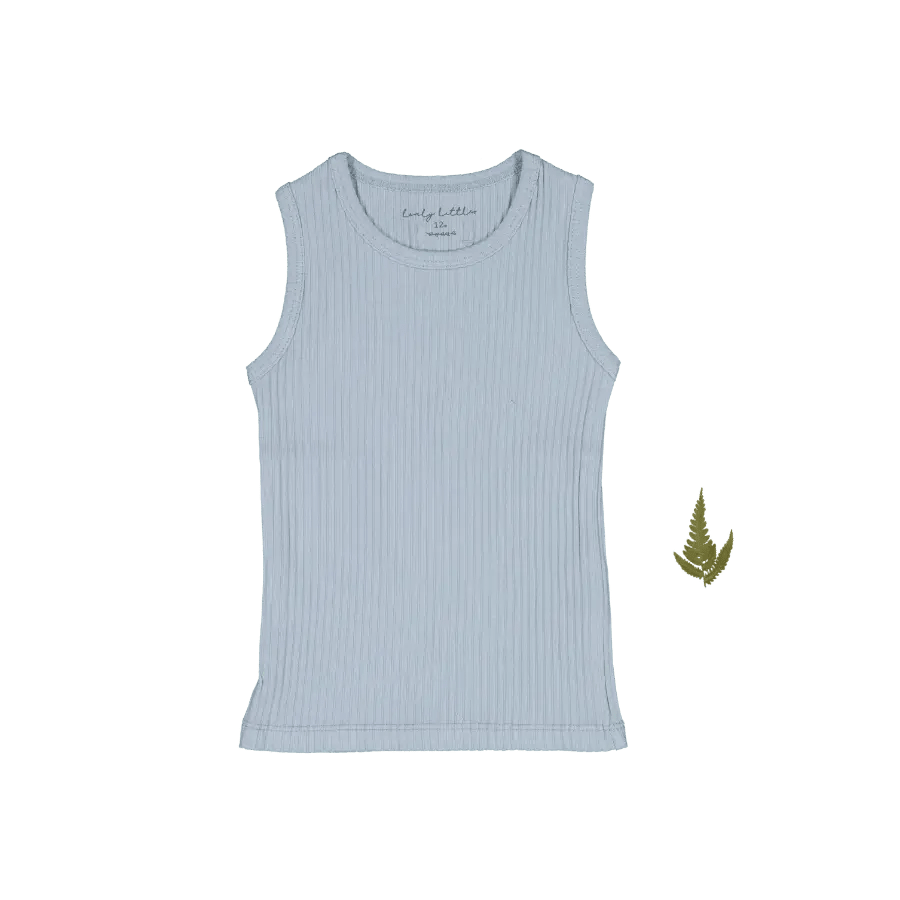The Tank -  Blue - Undershirt, Sleeveless shirt, White, Textile, Active Tank | Everetts Place