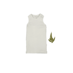 The Tank - Bone - Sleeveless shirt, White, Undershirt, Textile, Active Tank | Everetts Place