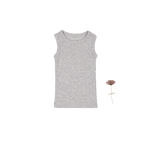 The Tank - Heather - Undershirt, Sleeveless shirt, White, Textile, Active Tank | Everetts Place