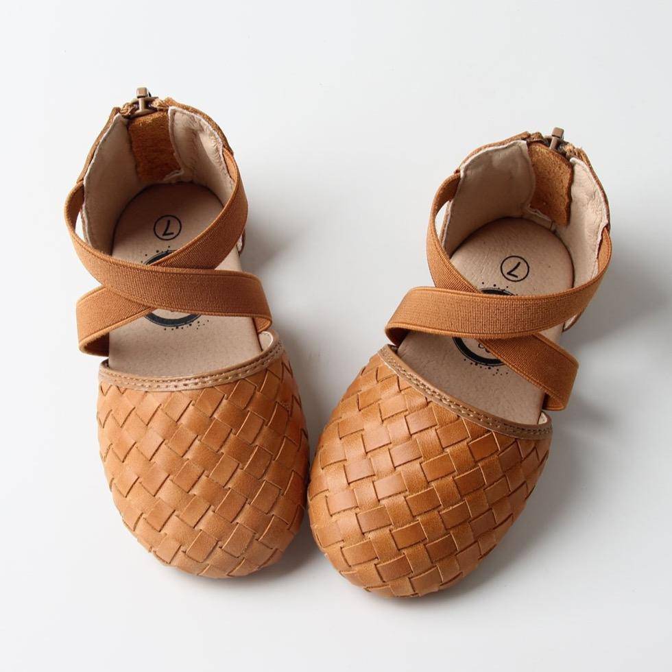 Little Love Bug Co. The Tinley organic baby moccasins.
