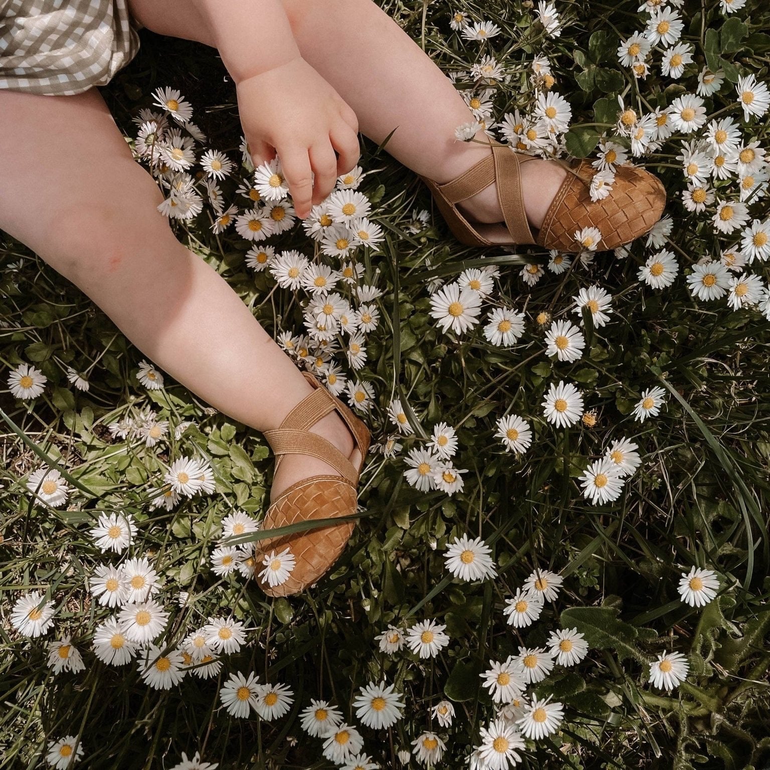 Little Love Bug Co. The Tinley baby t-strap leather sandals, organic boutique.